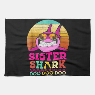 Paño De Cocina Hermana Shark Doo Doo Doo - Locos regalos de tibur