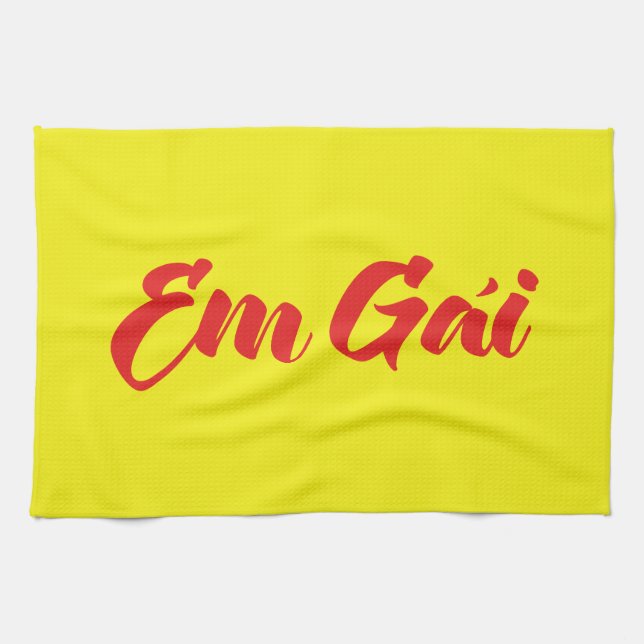 Paño De Cocina Hermana vietnamita (joven) - Em Gái ~ Tien Viene (Horizontal)
