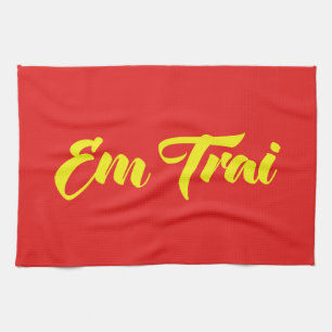 Paño De Cocina Hermano Vietnamita (Joven) - Em Trai ~ Tien Viene