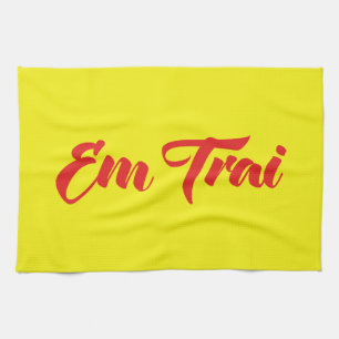 Paño De Cocina Hermano Vietnamita (Joven) - Em Trai ~ Tien Viene