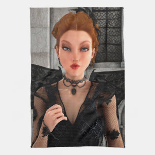 Paño De Cocina Hermosa bruja