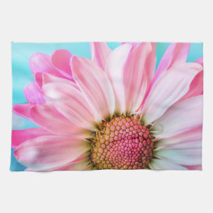 Paño De Cocina Hermosa flor rosa cercana foto