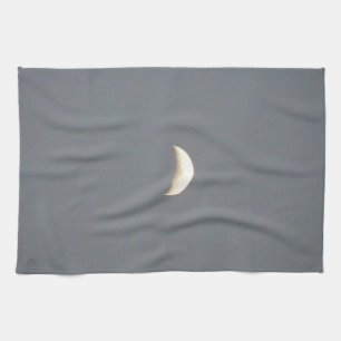 Paño De Cocina Hermosa luna creciente Waxing en la cocina del Dus