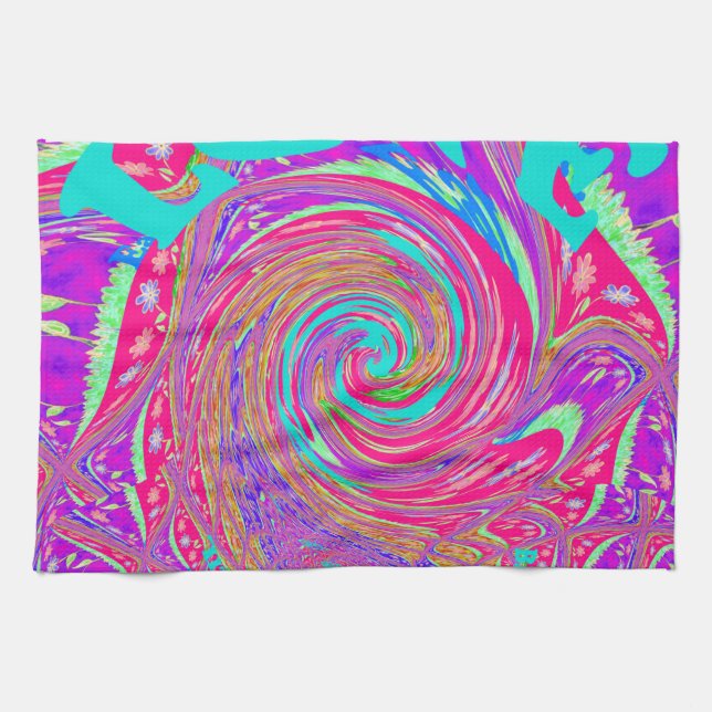 Paño De Cocina Hermosa maravilla Amor Remolino Texto Arte Imprimi (Horizontal)