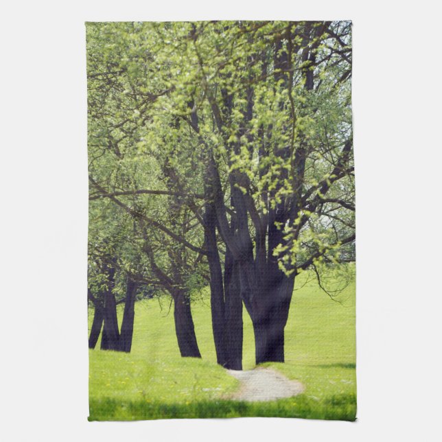 Paño De Cocina Hermosa pradera (Vertical)