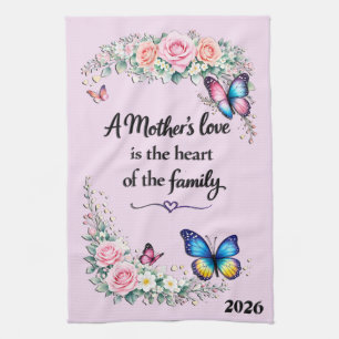Paño De Cocina Hermoso Día de la Madre Amor de Madre