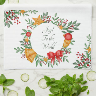 Paño De Cocina Hermoso marco de vacaciones personalizado