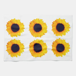 Paño De Cocina Hermoso Naranja Sunflowers Black Yellow 4Nina
