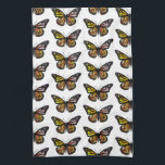 Paño De Cocina Hermoso patrón de acuarela de mariposa colorida<br><div class="desc">Decore su cocina con esta hermosa toalla de mariposa. ¡Hace un gran regalo para el boda o para el ama de casa! Puede personalizar y agregar texto también. ¡Recopile todo el conjunto de toallas a juego con diferentes colores y patrones también!</div>