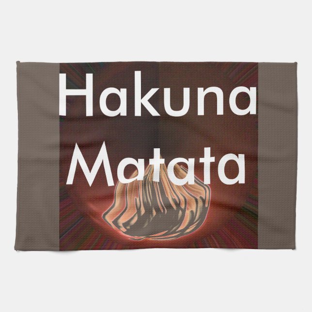 Paño De Cocina Hermoso resumen del arte de la llama (Horizontal)