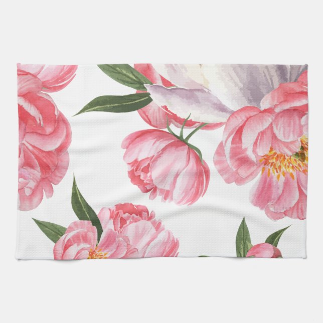 Paño De Cocina Hermosos Rosas (Horizontal)