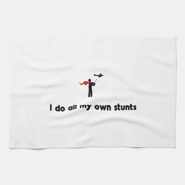 Paño De Cocina Héroe del aeroplano de RC (Horizontal)