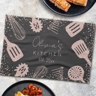 Paño De Cocina Herramientas de Cocina Personalizadas con Brillo d