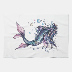 Paño De Cocina Híbrido de Sirena Unicornio (1)