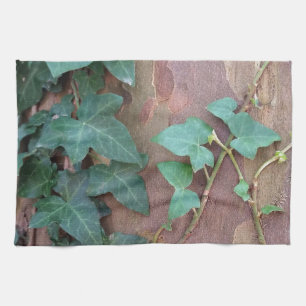 Paño De Cocina hiedra en árbol
