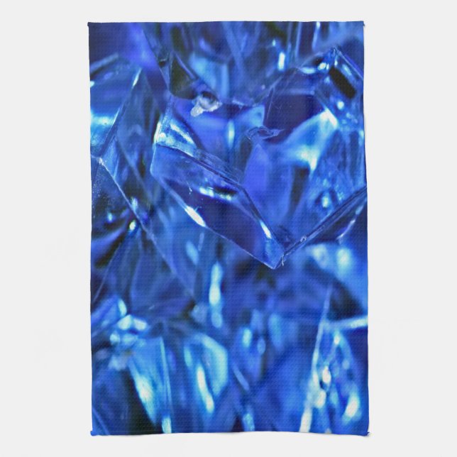 Paño De Cocina Hielo azul (Vertical)