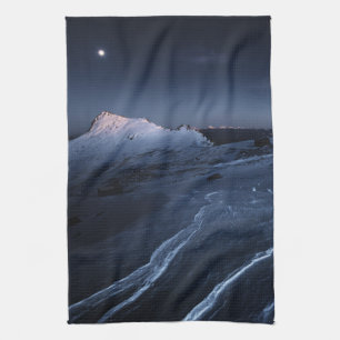 Paño De Cocina Hielo y nieve   Meseta Kiso-Komagatake, Alpes Japo
