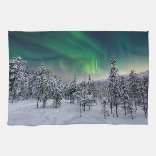 Paño De Cocina Hielo y nieve   Paisaje invernal, Finlandia