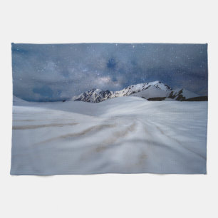 Paño De Cocina Hielo y nieve   Tateyama-Kurobe, Japón