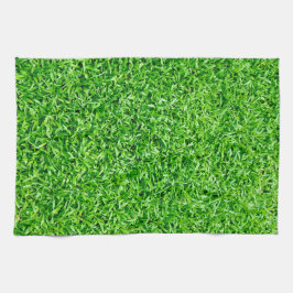 Paño De Cocina Hierba verde