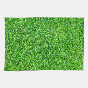 Paño De Cocina Hierba verde