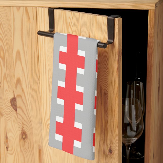 Paño De Cocina Highland Red Signature Kitchen Towels (Pliegue de tercios)