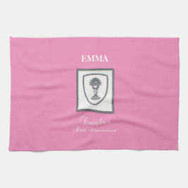 Paño De Cocina Hija, primer cáliz plateado de comunión