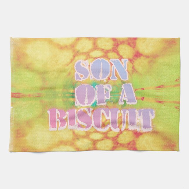 Paño De Cocina Hijo de un Biscuit, abuela jura serie (Horizontal)