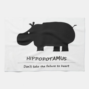 Paño De Cocina Hippopotamus