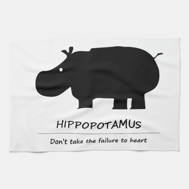 Paño De Cocina Hippopotamus (Horizontal)