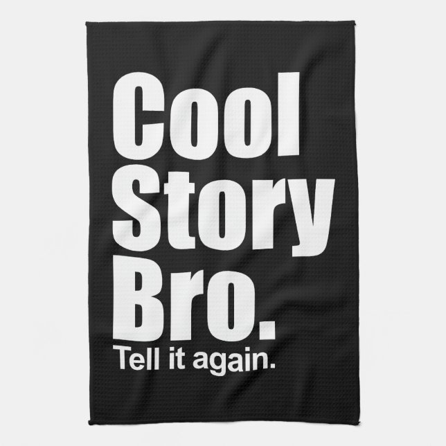 Paño De Cocina Historia fresca Bro. Cocina Towe de MoJo del (Vertical)