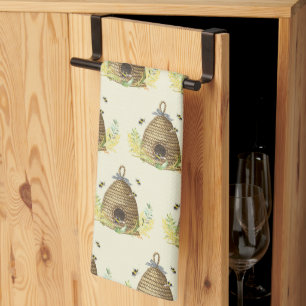 Paño De Cocina Hive de abeja de miel rústica