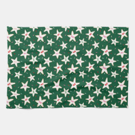 Paño De Cocina Ho Ho Holiday Cookie Pattern