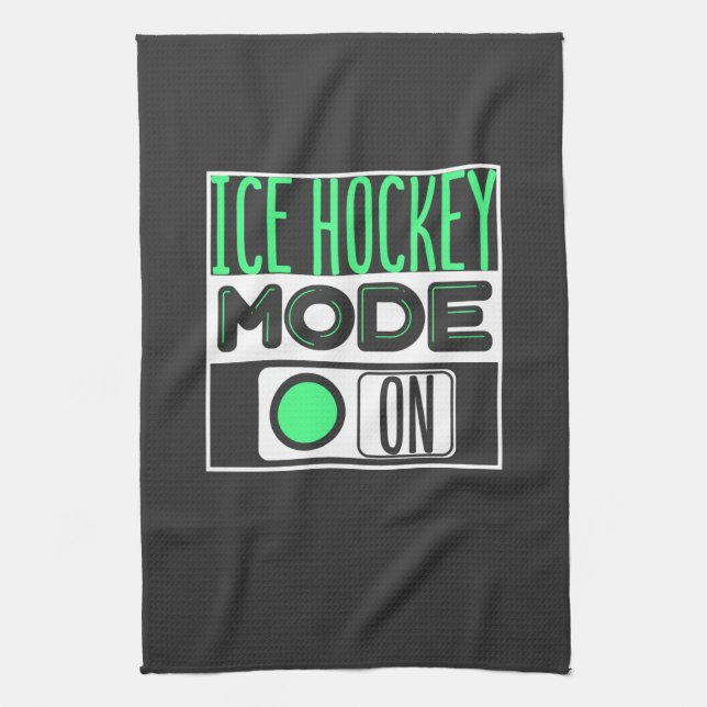 Paño De Cocina Hockey sobre hielo (Vertical)