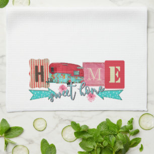 Paño De Cocina Hogar dulce Camper Hogar Girly Gypsy