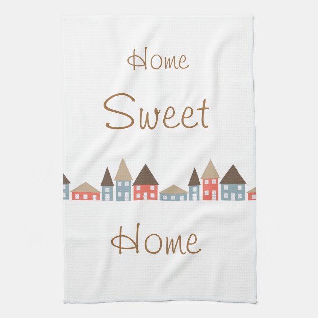 Paño De Cocina Hogar dulce casero (Vertical)