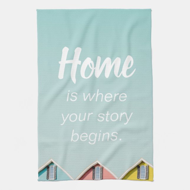 Paño De Cocina Hogar El Vecindario Cita Citas De Homebody Publica (Vertical)