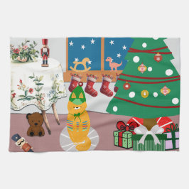 Paño De Cocina Hogar para el Ilustracion de vacaciones