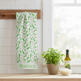 Paño De Cocina Hoja de Pandan Personalizada