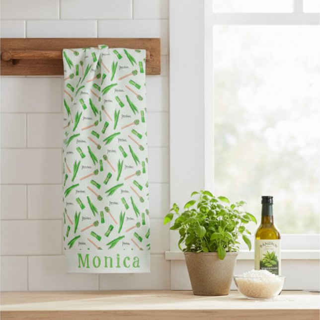 Paño De Cocina Hoja de Pandan Personalizada  (Subido por el creador)