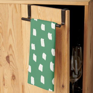 Paño De Cocina Hoja Verde Suelta