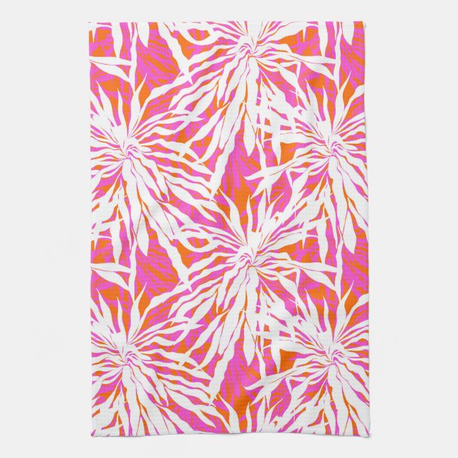 Paño De Cocina Hojas de palma tropicales (Vertical)