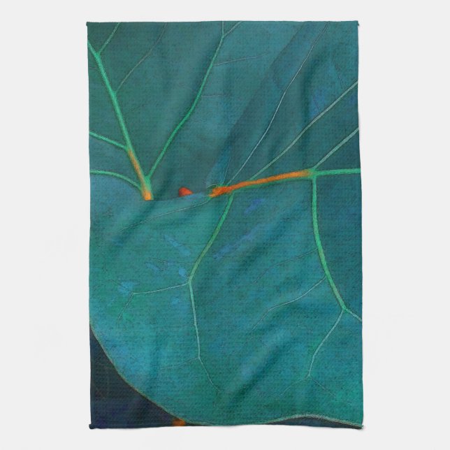 Paño De Cocina Hojas de uva marina (Vertical)