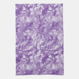 Paño De Cocina Hojas violetas