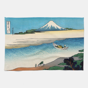Paño De Cocina Hokusai - Río Tama en la provincia de Musashi