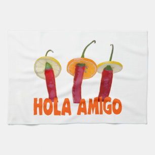 Paño De Cocina Hola Amigo