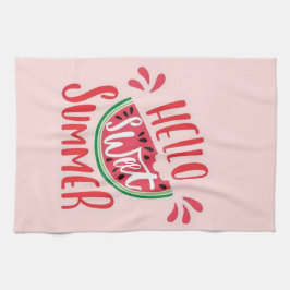 Paño De Cocina Hola, verano dulce