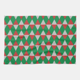 Paño De Cocina Holiday Diamonds