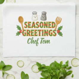 Paño De Cocina Holiday Seasoned Greetings