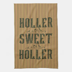 Paño De Cocina Holler Sweet Holler Rústico País